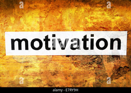 Motivation Stockfoto