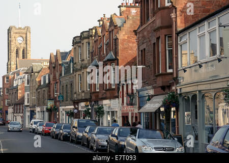 High Street, North Berwick, Schottland Stockfoto