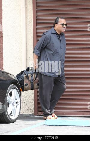 Billy Dee Williams geht langsam zum Tanzkurs tanzen mit den Sternen Featuring: Billy Dee Williams wo: Los Angeles, California, Vereinigte Staaten von Amerika bei: 21. März 2014 Stockfoto