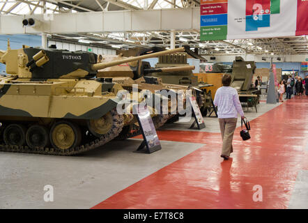 Panzer auf dem Display an das Panzermuseum Bovington, Dorset, England, UK Stockfoto