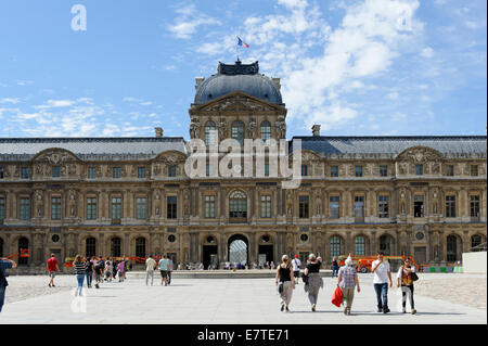 Palais du Louvre, 1. Arrondissement, Paris, Frankreich Stockfoto