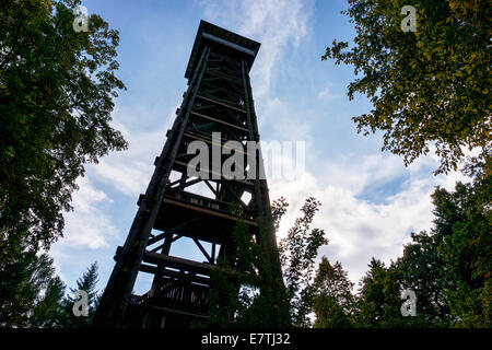 Deutschland: Goetheturm in Frankfurt am Main, Hessen. Foto vom 20. September 2014. Stockfoto