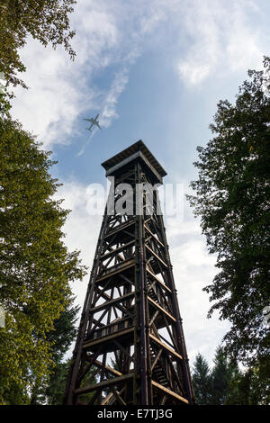 Deutschland: Goetheturm in Frankfurt am Main, Hessen. Foto vom 20. September 2014. Stockfoto