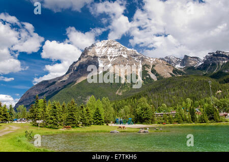 Feld, Yoho Nationalpark, Britisch-Kolumbien, Kanada Stockfoto