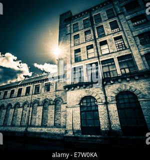 Mühle Saltaire, Bradford, Yorkshire. Stockfoto