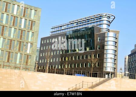 Moderne Architektur in Berlin, Deutschland Stockfoto