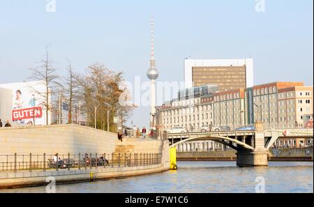 Moderne Architektur in Berlin, Deutschland Stockfoto