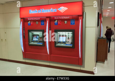 Bank of America ATM Stockfoto