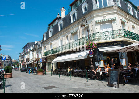 Deauville, Normandie Frankreich EU Stockfoto