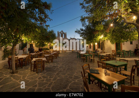 Folegandros Chora Stockfoto