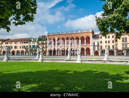 Prato Della Valle, Padova, Italien Stockfoto