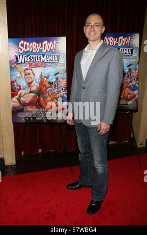 Die Weltpremiere von "Scooby-Doo! WrestleMania Mystery "am Tribeca Kinos - Ankünfte Featuring: Brandon Vietti Where: New York, New York, Vereinigte Staaten von Amerika bei: 22. März 2014 Stockfoto