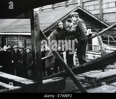 ON THE WATERFRONT 1954 Columbia film mit Marlon Brando Stockfoto