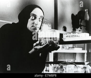 YOUNG FRANKENSTEIN 1974 Gruskoff/Venture Films Produktion unter der Regie von Mel Brooks Darsteller Marty Feldman Stockfoto