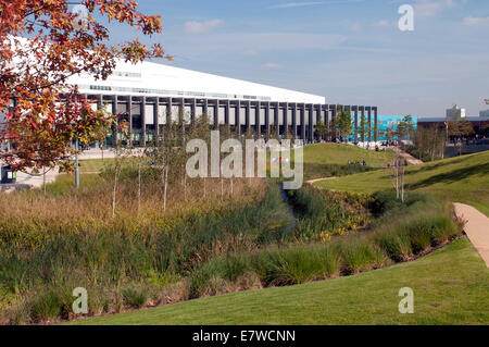 Austin-Park und Bournville College, Longbridge, Birmingham, West Midlands, England, UK Stockfoto