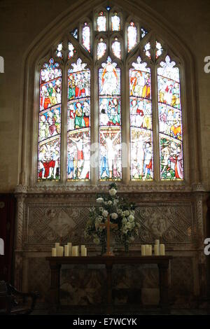 Str. Marys Kirche Sudeley Castle Stockfoto