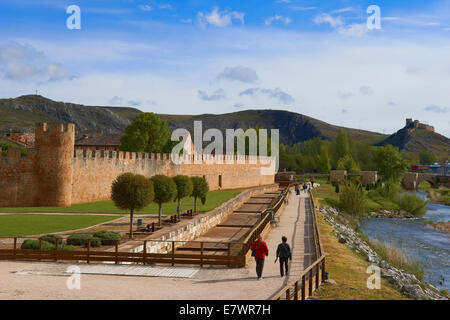 El Burgo de Osma, Ciudad de Osma, Soria Provinz Kastilien-Leon, Spanien. Stockfoto