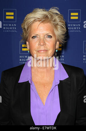 Die Menschenrechte Kampagne Los Angeles Gala-Dinner - Ankünfte mit: Meredith Baxter wo: Los Angeles, California, Vereinigte Staaten von Amerika bei: 22. März 2014 Stockfoto