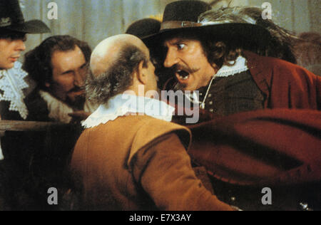 CYRANO de BERGERAC 1990 Kamera einen Film mit Gerard Depardieu Stockfoto