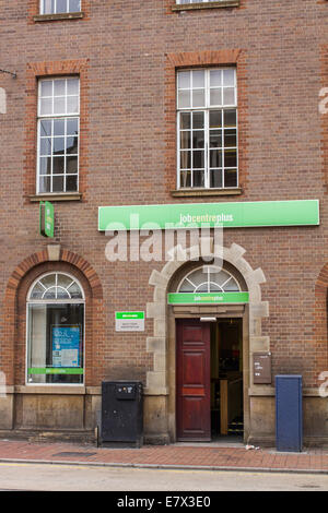 Job-Center Plus auf Weststraße in Sheffield, Großbritannien Stockfoto