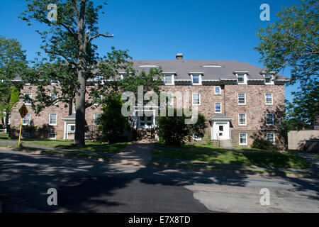 Horton Hall an der Acadia University. Stockfoto