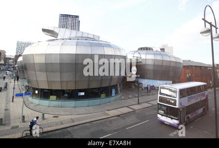 Die Naben, Sheffield Hallam University ikonischen Studentenwerk, Gebäude, Stadtzentrum von Sheffield, South Yorkshire, England, UK Stockfoto