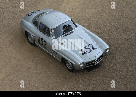 1955 Mercedes-Benz 300sl Flügeltürer Legierung Stockfoto