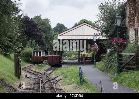 Launceston Station in Cornwall Stockfoto