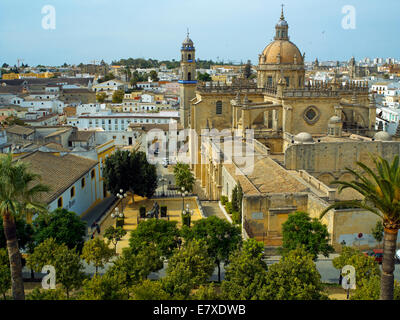 Catedral de San Salvador in Jerez Stockfoto