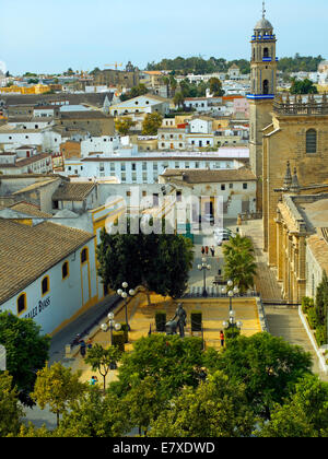 Catedral de San Salvador in Jerez Stockfoto