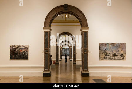 Anselm Kiefer Retrospektive, Royal Academy of Arts, London, UK Stockfoto