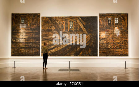 Anselm Kiefer Retrospektive, Royal Academy of Arts, London, UK Stockfoto