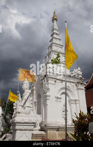 Thailand Tempel Religion Architektur Turm asiatische Dekoration Buddhismus Symbol Bau heilig Stockfoto