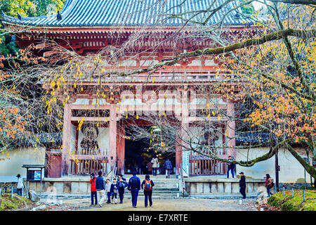 Kyoto, Japan - 24. November 2013: Daigo-Ji ist eine Shingon buddhistischer Tempel in Fushimi-Ku, Kyoto, Japan Stockfoto