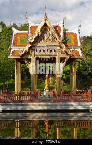 Sala-Thai, Thai-Pavillon, Westpark, München, Upper Bavaria, Bayern, Deutschland Stockfoto