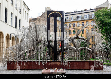 Der Baum des Lebens Dohany Straße Synagoge in Budapest, Ungarn Stockfoto