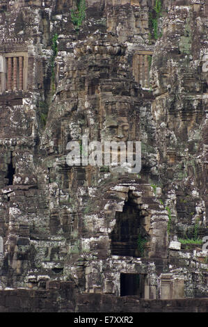 Detail von der Tempelanlage Angkor Wat in Kambodscha Stockfoto