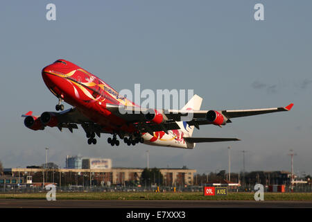 MALAYSISCHE BOEING 747 Stockfoto