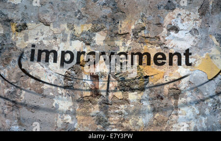 Ziel der Verbesserung Stockfoto