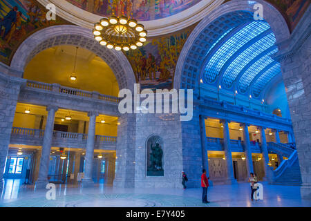 Das State Capitol Building Interieur in Salt Lake City, Utah Stockfoto