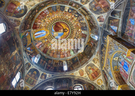 PADUA, Italien - 10. September 2014: Die Fresken im Baptisterium der Dom oder die Kathedrale Santa Maria Assunta Stockfoto