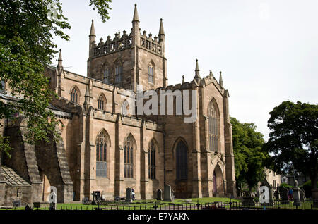 Dunfermline Pfarrkirche und Kloster in Fife, Schottland. Stockfoto