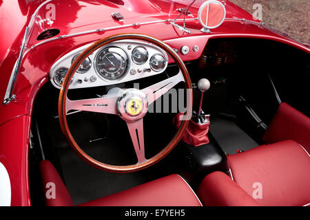 1958-Ferrari-Ponton-Fender-testarossa Stockfoto