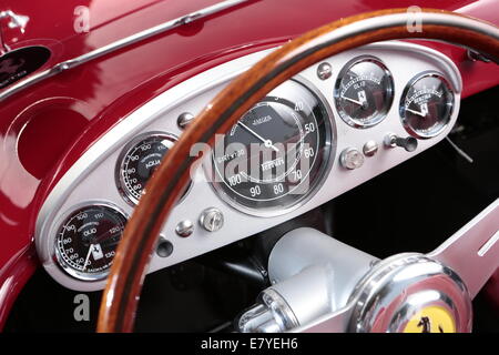 1958-Ferrari-Ponton-Fender-testarossa Stockfoto