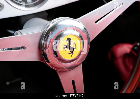 1958-Ferrari-Ponton-Fender-testarossa Stockfoto