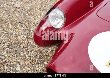 1958-Ferrari-Ponton-Fender-testarossa Stockfoto