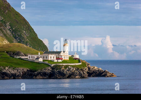 Wunderschönen Leuchtturm und Gebäude auf der Insel Bressay auf den Shetland-Inseln in Schottland. Stockfoto