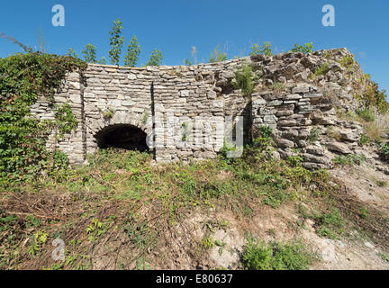 Alte Festung in Kamyanets-Podilsky (16.-18. Cneturies), Ruska-Straße Stockfoto