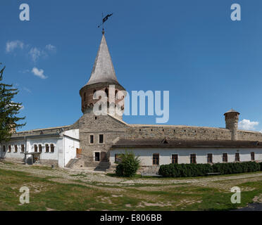 Kamyanets-Podilsky Burghof Stockfoto