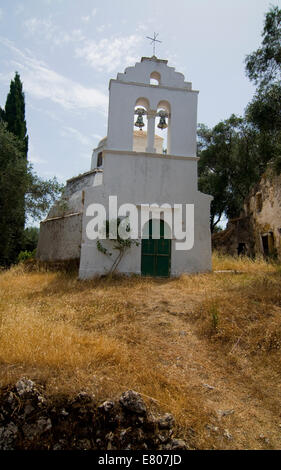 Kirche von Estravromenos in Korfu, Griechenland Stockfoto